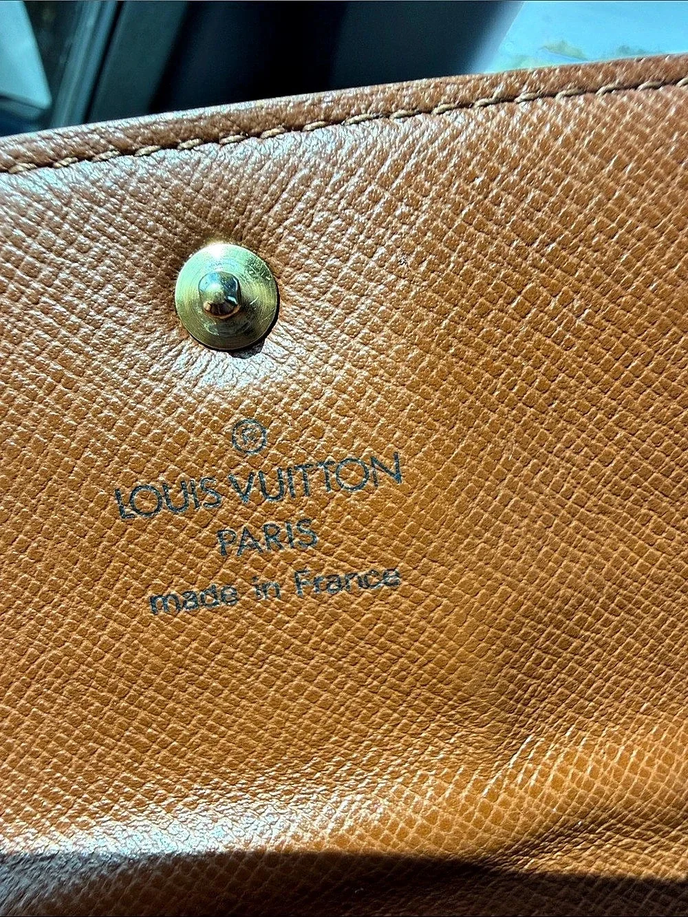 Louis Vuitton Monogram Continental Wallet in Brown